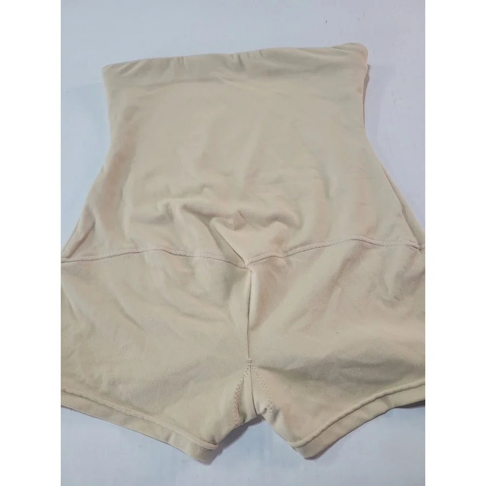 Self Expressions by Maidenform High Waist Boy Short‎ Shapewear Beige Small